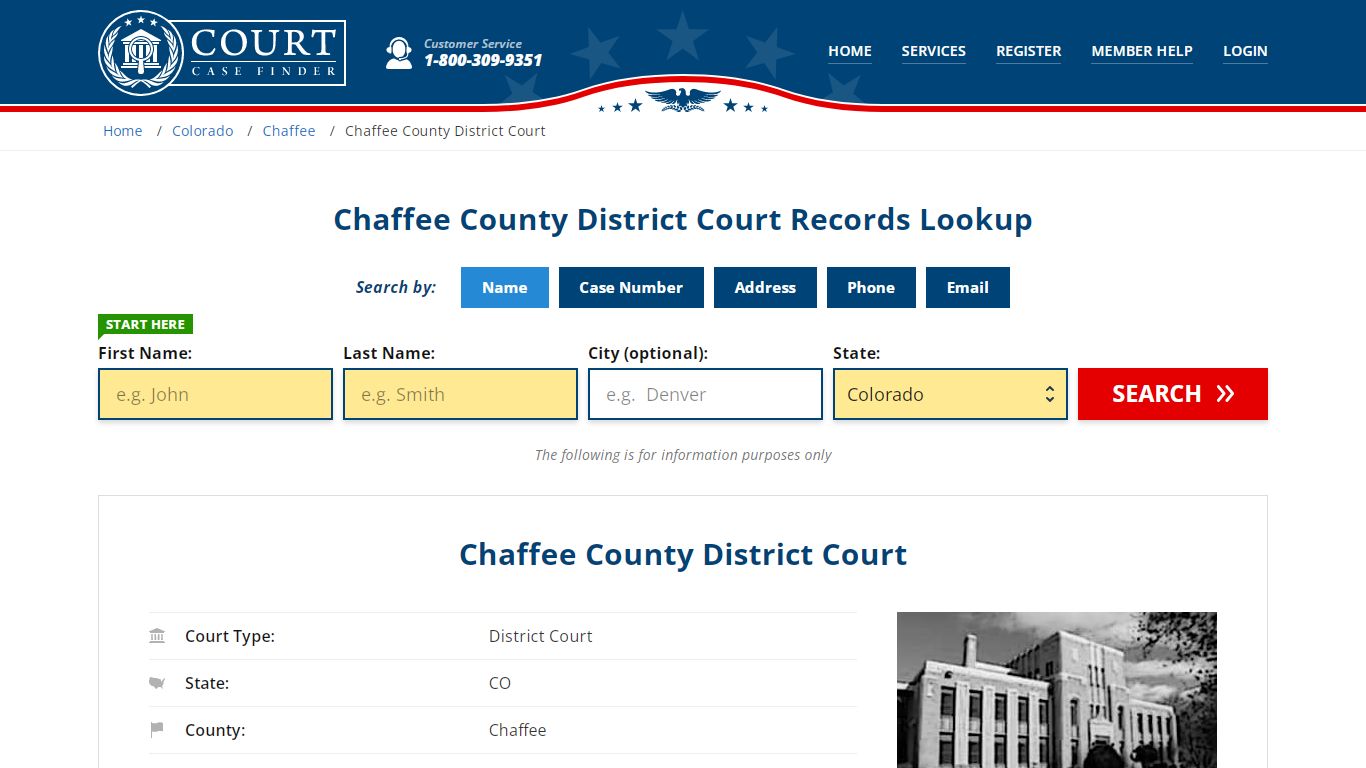 Chaffee County District Court Records | Salida, Chaffee County, CO ...